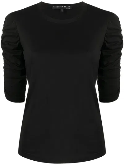 Veronica Beard Waldorf T-shirt In Black