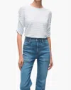 Veronica Beard Waldorf Tee In White