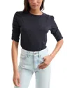 Veronica Beard Waldorf Tee In Black