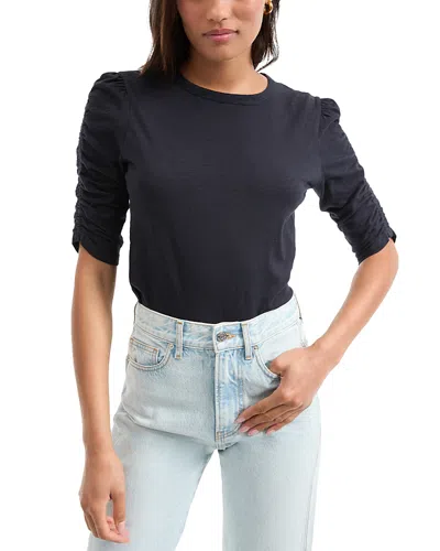 Veronica Beard Waldorf Tee In Black