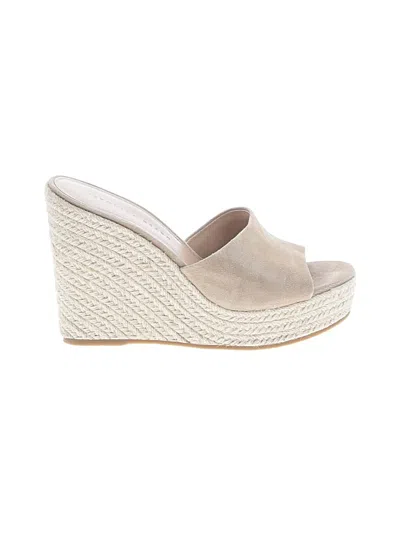 Pre-owned Veronica Beard Wedges In Ivory