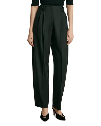 Veronica Beard Whitlock Pleated Pants In Black