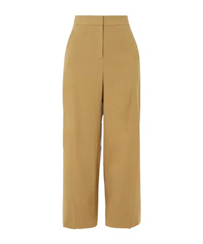 Veronica Beard Wide-leg Casual Pants In Brown