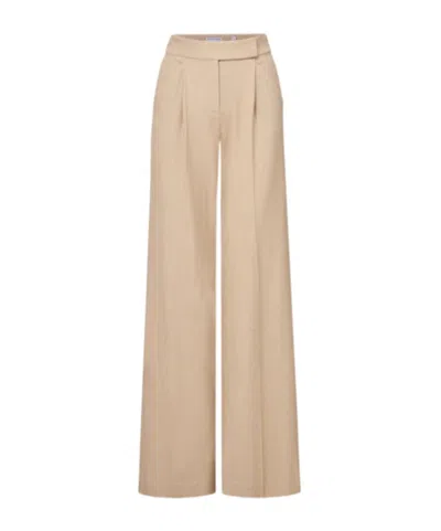 Veronica Beard Marbeau Wide-leg Trousers In Brown