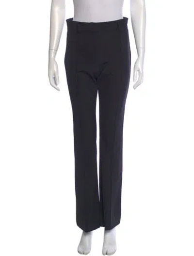 Pre-owned Veronica Beard Wide Leg Pants In Black
