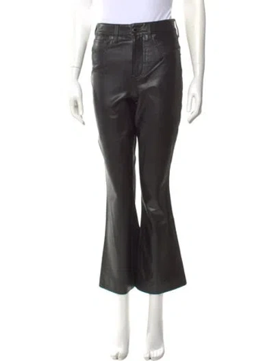 Pre-owned Veronica Beard Wide Leg Pants In Black