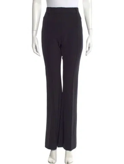 Pre-owned Veronica Beard Wide Leg Pants In Black