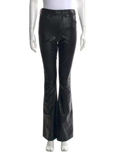 Pre-owned Veronica Beard Wide Leg Pants In Black