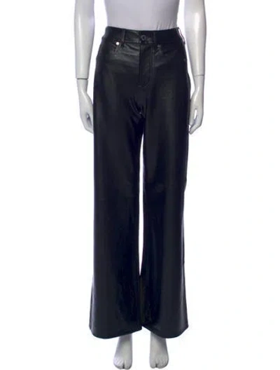 Pre-owned Veronica Beard Wide Leg Pants In Black