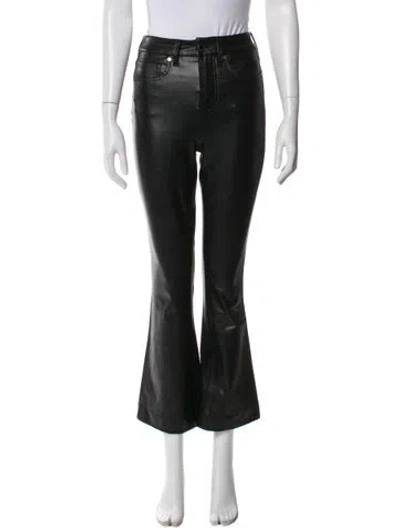 Pre-owned Veronica Beard Wide Leg Pants In Black