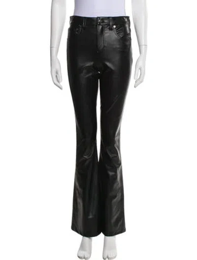 Pre-owned Veronica Beard Wide Leg Pants In Black