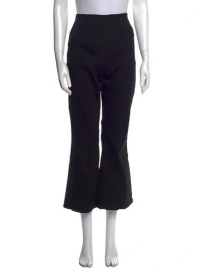 Pre-owned Veronica Beard Wide Leg Pants In Black