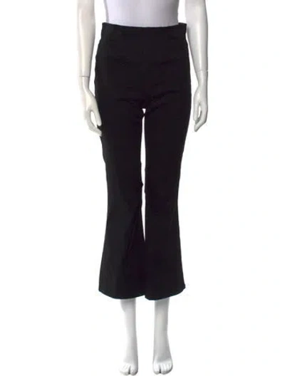 Pre-owned Veronica Beard Wide Leg Pants In Black
