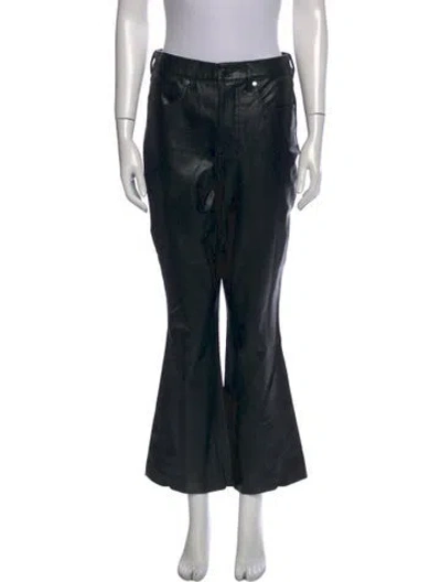 Pre-owned Veronica Beard Wide Leg Pants In Black