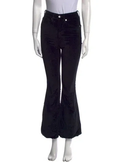 Pre-owned Veronica Beard Wide Leg Pants In Black