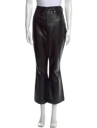 Pre-owned Veronica Beard Wide Leg Pants In Black