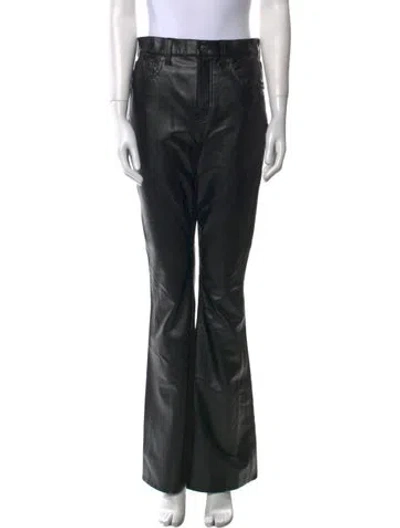 Pre-owned Veronica Beard Wide Leg Pants In Black