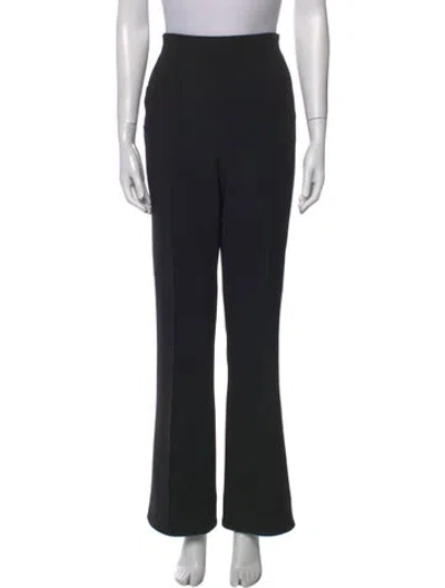 Pre-owned Veronica Beard Wide Leg Pants In Black