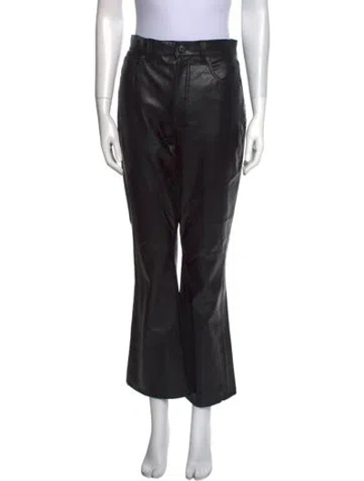Pre-owned Veronica Beard Wide Leg Pants In Black