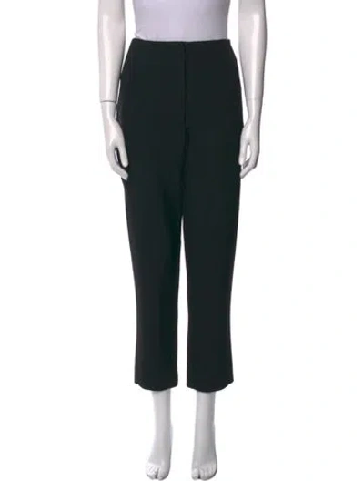 Pre-owned Veronica Beard Wide Leg Pants In Black