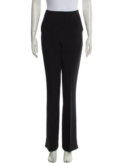 Pre-owned Veronica Beard Wide Leg Pants In Black