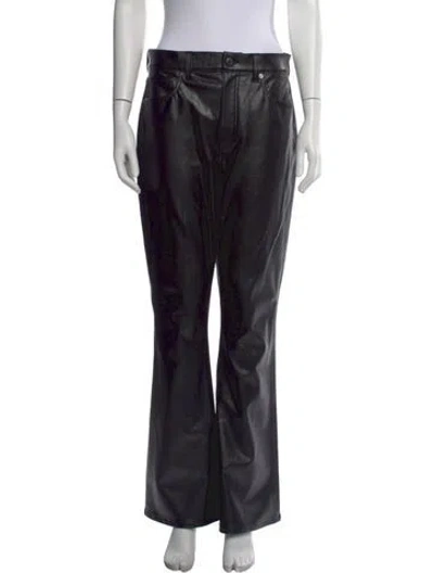 Pre-owned Veronica Beard Wide Leg Pants In Black