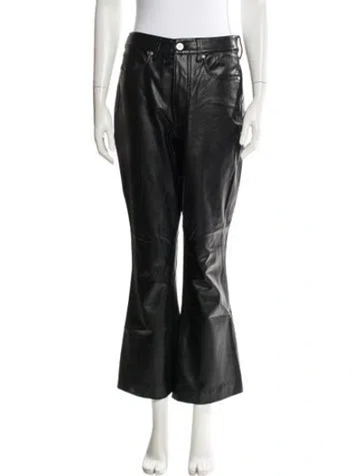 Pre-owned Veronica Beard Wide Leg Pants In Black