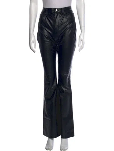 Pre-owned Veronica Beard Wide Leg Pants In Black