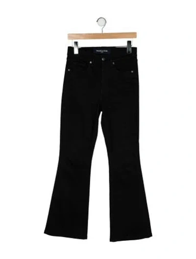 Pre-owned Veronica Beard Wide Leg Pants In Black
