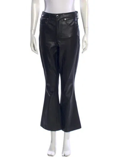 Pre-owned Veronica Beard Wide Leg Pants In Black