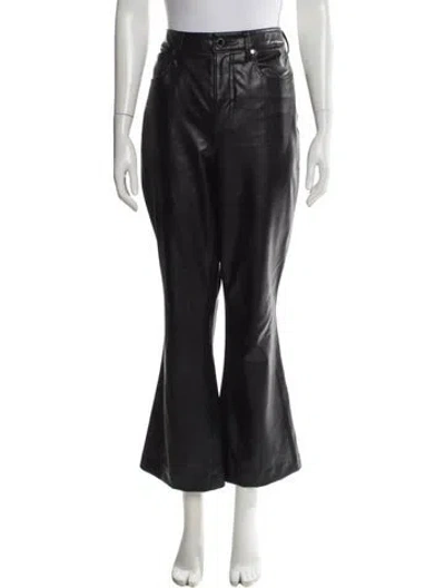 Pre-owned Veronica Beard Wide Leg Pants In Black