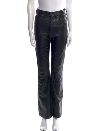 Pre-owned Veronica Beard Wide Leg Pants In Black