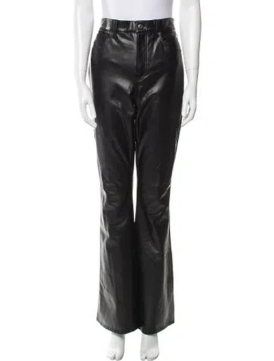 Pre-owned Veronica Beard Wide Leg Pants In Black