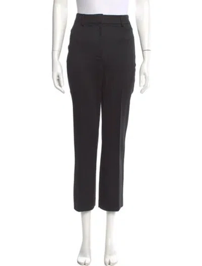Pre-owned Veronica Beard Wide Leg Pants In Black