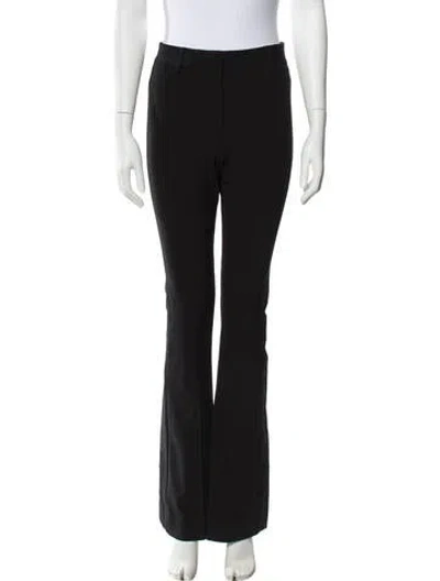 Pre-owned Veronica Beard Wide Leg Pants In Black