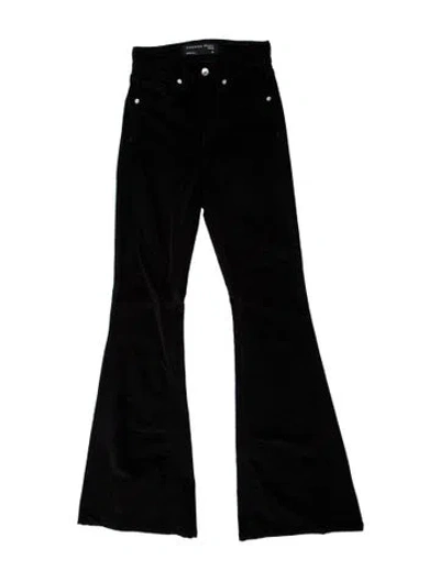 Pre-owned Veronica Beard Wide Leg Pants In Black