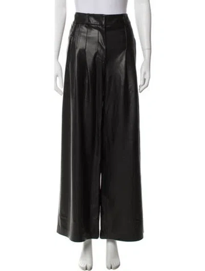 Pre-owned Veronica Beard Wide Leg Pants In Black