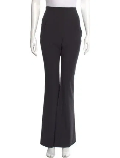 Pre-owned Veronica Beard Wide Leg Pants In Black