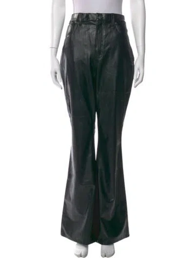 Pre-owned Veronica Beard Wide Leg Pants In Black
