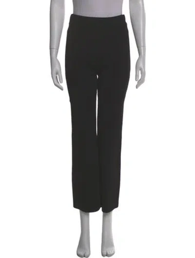 Pre-owned Veronica Beard Wide Leg Pants In Black
