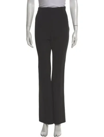 Pre-owned Veronica Beard Wide Leg Pants In Black