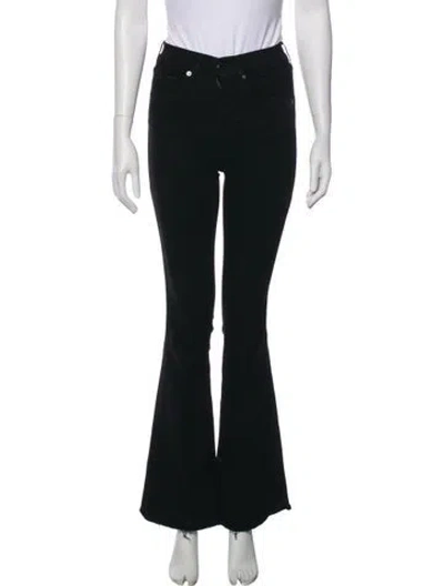 Pre-owned Veronica Beard Wide Leg Pants In Black