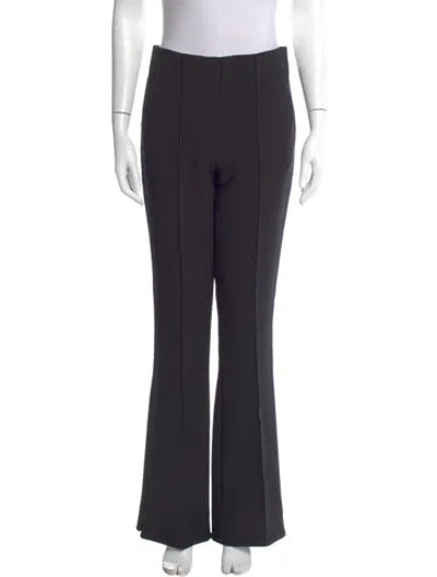 Pre-owned Veronica Beard Wide Leg Pants In Black