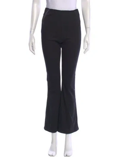 Pre-owned Veronica Beard Wide Leg Pants In Black