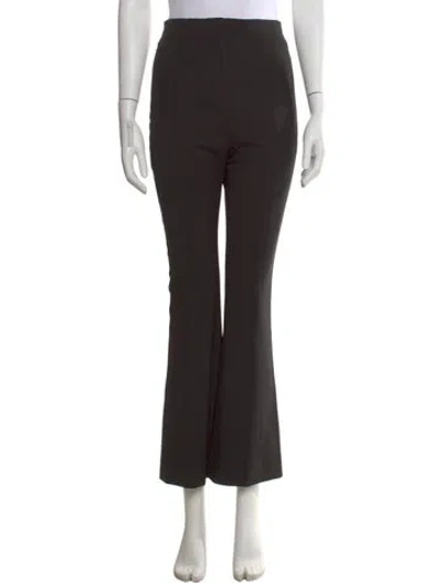 Pre-owned Veronica Beard Wide Leg Pants In Black