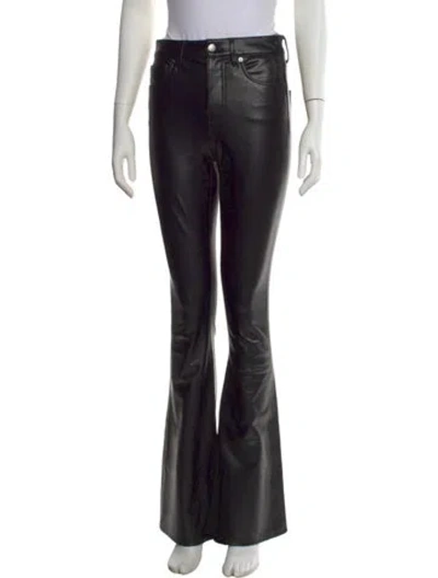 Pre-owned Veronica Beard Wide Leg Pants In Black