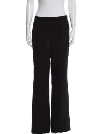 Pre-owned Veronica Beard Wide Leg Pants In Black