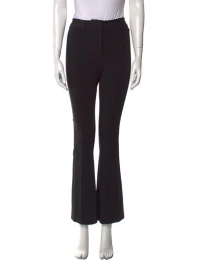 Pre-owned Veronica Beard Wide Leg Pants In Black