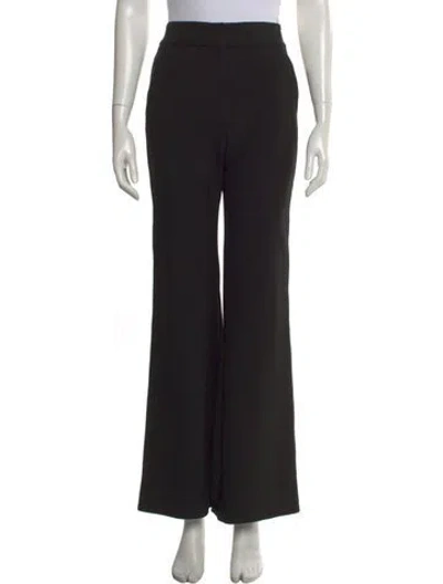 Pre-owned Veronica Beard Wide Leg Pants In Black