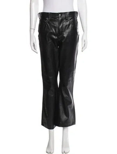 Pre-owned Veronica Beard Wide Leg Pants In Black